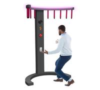 Hand-Eye Coordination Trainer Game, Adjustable Speed Catching Stick Arcade Machine with LED Lights & Music, Perfect for Kids Skill Development and Reaction Time Practice