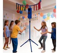 Hand Eye Coordination Training Catching Stick Game, Fast Reflex Sticks Arcade Toy with Adjustable-Height Tripod, Players Party Game for Adults Family Night Business Team Building Green