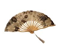 Hand Fan Foldable, Folding Hand Fan, Festival Handheld F-an, Folding Design, Sturdy Materials, 21x2.5cm, for Cooling Relief During Music Festivals and Outdoor Concerts