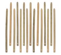 Hand Fan Frame 15pcs Bamboo Ribs for Beginner Craft Projects | Pure Handmade Artistry, Sturdy Easy Assembly, Painting and Stage Use, Group Crafts, 9.82 Inch Size