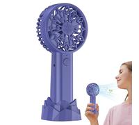 Hand Fan Rechargeable, Mini Hand Fan,USB Rechargeable Small Pocket Fan - Makeup Eyelash Fan Powerful Eyelash Fan Small Hand Fan for Women Outdoor and Travel