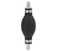 Hand Feed Pump Gasoline Oil Manual Oiler Hydraulic Equipment Hardware 9001089A Durable Barb Joint Type for Fuel Systems Cars Helicopters Ships Motorcycles NBR Rubber Aluminum (6mm) (8mm) (10mm)