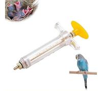 Hand Feeding Kit for Baby Birds with 10ml Syringe, Precision Scale Tubes & Spoons, Complete Feeder for Parrots, Cockatiels & Small Pets, for Nurturing, Weaning & Medicine