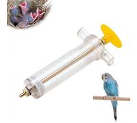 Hand Feeding Kit for Baby Birds with 50ml Syringe, Precision Scale Tubes & Spoons, Complete Feeder for Parrots, Cockatiels & Small Pets, for Nurturing, Weaning & Medicine