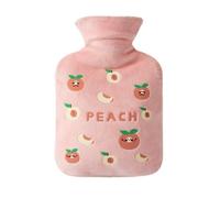 Hand Feet Warmer Water Filled Hot Water Bottle Plush Hand Warmer Belly Blanket Warm Water Bag Winter Hand Warmer Hot Water Bottles for Adults(Pink)