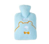 Hand Feet Warmer Water Filled Hot Water Bottle Winter Thickened Hand Warmer Water Filled Hot Water Bottle Hot Water Bottles for Adults(Blue,18x28cm)