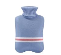 Hand Feet Warmer Water Filled Thickened Hot Water Bag Knitted Water Filled Hot Water Bag Hot Water Bottles for Adults(Blue,31x19cm)