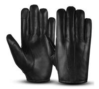 Hand Fellow Men’s Winter Gloves - Waterproof, Windproof Thermal Gloves for Cold Weather - Insulated Outdoor Gloves for Snow, Hiking, Skiing, Work & Everyday Use (Black, Small)