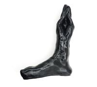 Hand Fist Dildo Realistic Fetish Foot Huge Double Sided Anal Butt Plug Anal Trainer Play G Spotting Vaginal Stimulator Adult Sex Toys for Gay Lesbian Couples Black