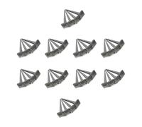 Hand Forged Handmade Traditional Pack of 40(1kg) Old Antique Rustic Square Head Black Iron Nails 75mm x 20mm - Door Furniture Decorative Studs Pins Nails