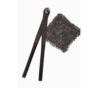 Hand-forged RM rivet pliers for round rivet heads, ID 6 mm, medieval LARP Viking