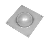 Hand Forged Shield Boss | Viking Shield Umbo | Medieval Shield Umbo | Fully Functional Historical Battle-Ready Shield Boss (Steel Square Umbo)