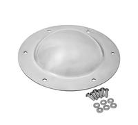 Hand Forged Shield Boss | Viking Shield Umbo | Medieval Shield Umbo | Fully Functional Historical Battle-Ready Shield Boss (Round Umbo) Silver