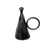 Hand Forged Wrought Iron Candle Snuffer - Classic Black Antique Finish by Living Ideas