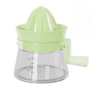 Hand Fruit Press Lemon Lime Squeezer Manual Juicer for Oranges Grapefruit - Portable Juice Extractor Home Bar Tool Green 18cm(green)