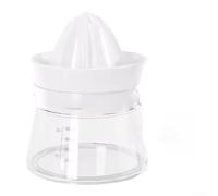 Hand Fruit Press Lemon Lime Squeezer Manual Juicer for Oranges Grapefruit - Portable Juice Extractor Home Bar Tool Green 18cm(white)