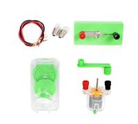 Hand Generator Motor Assemble Kits Generator Motor Set Stem Education Toy Physical Experiment Model Physics Toy