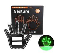 Hand Gesture Light For Car Funny Gesture Finger For With Remote LED Back Window Sign Gadgets Car Hand Middle Finger Led