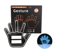 Hand Gesture Light For Car Funny Gesture Finger For With Remote LED Back Window Sign Gadgets Car Hand Middle Finger Led