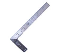 HAND Get Solid, Precisely Marked L Shaped Angle Stainless Steel Square Ruler 0-30CM 0-12Inch Measuring Tool