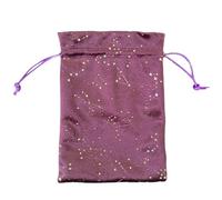 Hand Gift Bag - Small Constellation Tarot Bag - Soft Drawstring Bag for Oracle Bouquets, Runes, Jewelry, Crystals, Earrings, Necklace, Perfect for Fans of