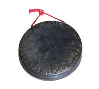 Hand Gong Cymbal Bronze Gong Handmade Flat Bottomed Gongs Meditation Low Volume Samll Instrument China Musical Instruments Percussion(21CM)