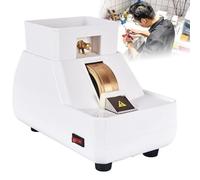 Hand Grinder Lens Polishing Machine with 200 Mesh Diamond Grinding Wheel, Adjustable Water Pressure for Optician Shop, Optometry Training Center, Ophthalmology Hospital