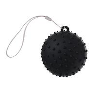 Hand Grip Ball Spiky Massage Ball Trigger Point Trainer Finger Carpal Exerciser With Rope For Workout Fitness Training Hand Exercise Balls Expander Tool Finger Grip Massager Squeeze Exercise