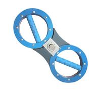 Hand Grip Booster - metal resince tool, power booster | adjustable flywheel unit with 8-18 pound range for wrist rotation, speed punch drill and martial arts forearm grip building routines
