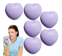 Hand Grip Force,Hand Compression Ball - 6X Heart Shape Finger Exercise Presquers, SHEAUR PORTABLE ENTRACK Muscle Strengthening Training Tool PU