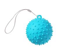Hand Grip Spiky Massage Trigger Point Trainer Finger Carpal Exerciser With Rope For Workout Fitness Training