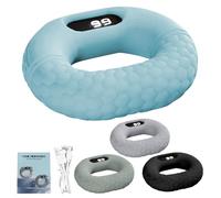 Hand Grip Strength Ring - Silicone Finger Exerciser | Counter Strengthener, Adjustable Resistance Training Hand Exercise Device, Muscle Strength Building Tool With Seniors Athletes Players