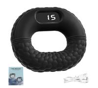 Hand Grip Strength Training Ring, Silicone Finger and Hand Training Device for Grip Strength and Finger Strength - Hand Strengthener with Counter - for Seniors, Athletes, Boxers, Climbers, Musicians