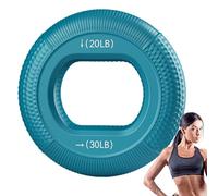 Hand Grip Strengthener - Adjustable Double-Force Forearm Exerciser | Five Finger Strenggth | Silicone Exercise Rings Hand Strengtthener for Finger and Forearm Exercise