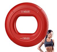 Hand Grip Strengthener - Adjustable Double-Force Forearm Exerciser | Five Finger Strenggth | Silicone Exercise Rings Hand Strengtthener for Finger and Forearm Exercise