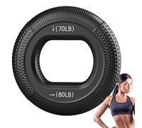 Hand Grip Strengthener - Adjustable Double Force Forearm Trainer | Five Finger Strength | Silicone Exercise Rings Hand Strengthener for Finger and Forearm Exercise