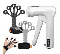 Hand Grip Strengthener- Forearm Exerciser, Grip Strength Trainer, Hand Strength-Adjustable Resistance (22-132LBS) Forearm Workout with Digital Counter,Finger Exerciser, Finger Strength Trainer Combo