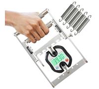 Hand Grip Strengthener, Stainless Steel Hand Gripper, Grip Strength Trainer with 5 Heavy Duty Springs, No-Slip Handle, Rapid Increase of Wrist, 5 Gear Adjustable(With Counter)