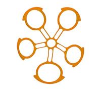 Hand Grip Strengtheners - Finger STIREKENER UNDERARM EXERCISE | Strength Training Grip Strengthener | Finger Extensor Bands for Muscle Training Sports Silicone Finger Gripper