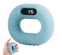 Hand Gripper Ring,Silicone Finger Grip Exerciser,Hand Trainer with Counter | for Seniors Athletes Players Climbers Musicians Men Women