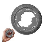 Hand Grips for Strength Training 4 Levels 20-35kg Ergonomic Silicone Ring | Finger Exerciser Rings Workout Tool for Wrists Arms Training Fitness Home Travel Commuting