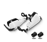 Hand Guard Motorcycle Hand Guard Windshield For Africa Twin CRF1100L CRF1000L Handlebar Handguard Shield Wind Cold Protection Motorbike Windshield Handlebar Handguard(White1)