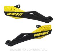 Circuit Fenix Handlebar Protectors Yellow Yellow