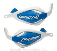 Hand Guards Circuit p4 White-Blue Tm for Moto Spare Parts Accessories