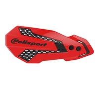Hand Guards POLISPORT MX Flow Red/Negro-Honda crf450r / Rx for Moto Spare Parts