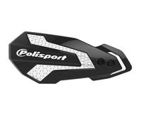 Hand Guards POLISPORT MX Flow Suzuki RM 250 (04 Black-White for Moto Spare Parts