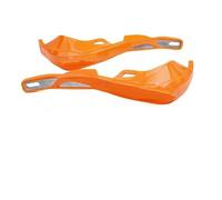 Hand Guards Wind Cold Protector Hand Protection Cross Motorcycle Handguard 28mm 22mm For CB125R For CBR1000RR(Sc orange)