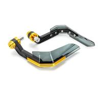 Hand Guards Wind Cold Protector Motorcycle Hand Guard Handguard Shield Windproof Motorbike Motocross Universal Protector Modification Protective(Golden)