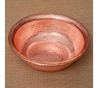 Hand-Hammered Copper Basin Portable Pedicure Foot Soak Bowls | Pedicure Tub Bowls for Feet Foot Washing Basin for Camping Picnic Incinerator Barrel(Copper,40cm)