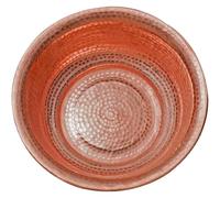 Hand-Hammered Copper Incinerator Bowl, Portable Fire Pit for Camping Picnics, Durable Outdoor Burn Barrel